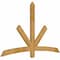 Ekena Millwork Alberta Rough Sawn Timber Gable Bracket, Western Red Cedar, 72"W x 45"H x 2"D x 4"F, 15/12 Pitch GBW072X45X0204ALB00RWR - alternate 4